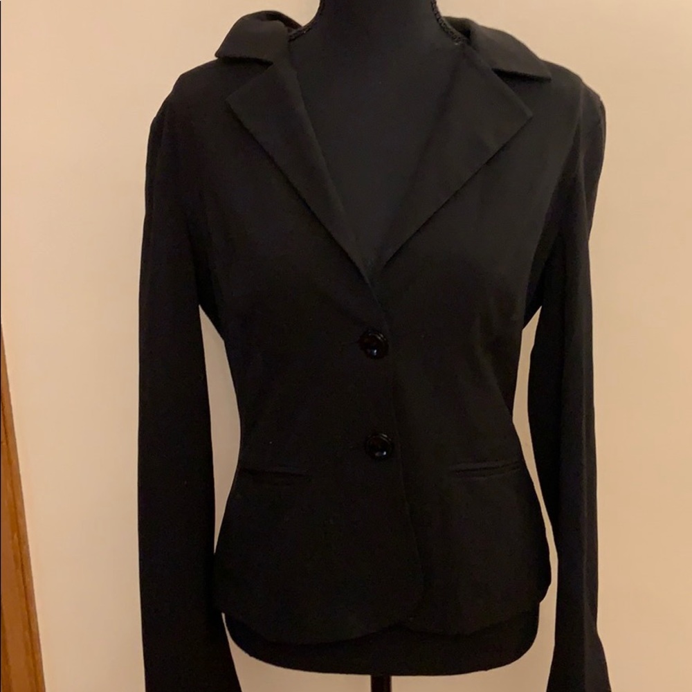 BCX size L black suit jacket
